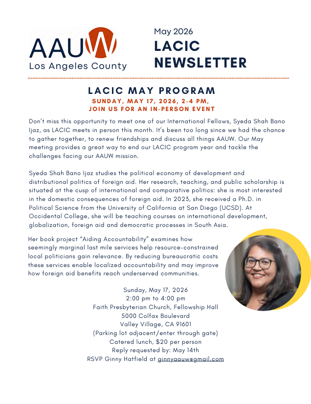 AAUW poster